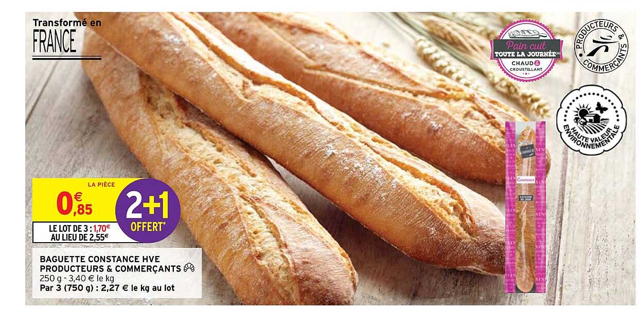 baguette constance hve producteurs & commerçants
