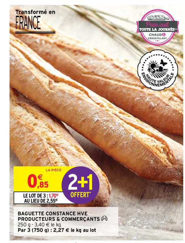 baguette constance hve producteurs & commerçants