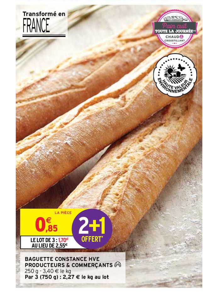 baguette constance hve producteurs & commerçants