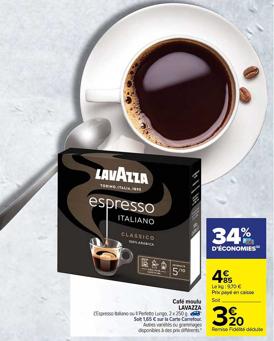 Café Moulu Lavazza