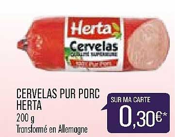 Cervelas Pur Porc Herta