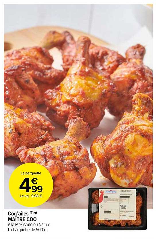 coq'ailes maître coq