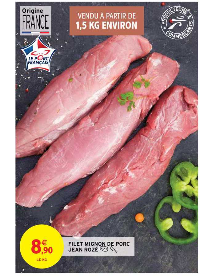 filet mignon de porc jean rozé