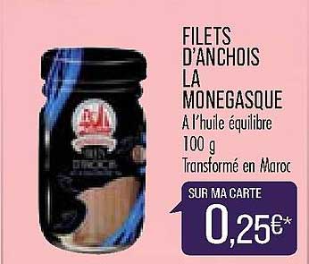 filets d'anchois la monégasque