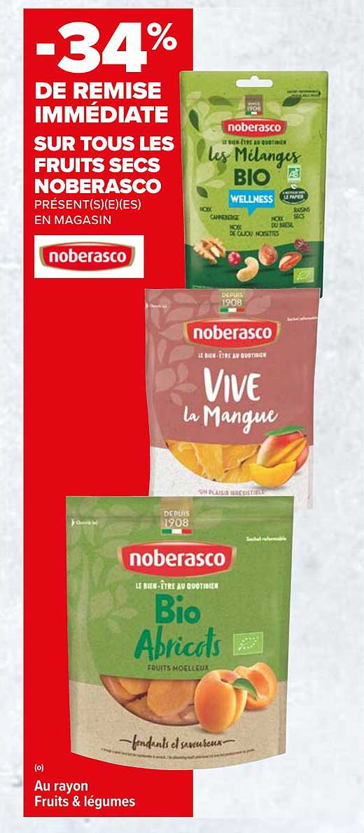 Fruits Secs Noberasco