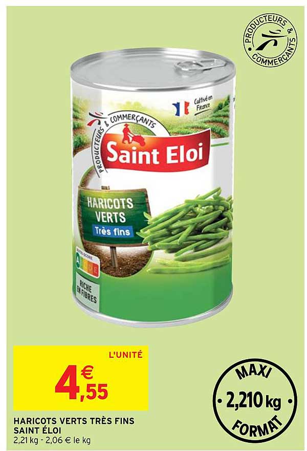 haricots verts très fins saint éloi