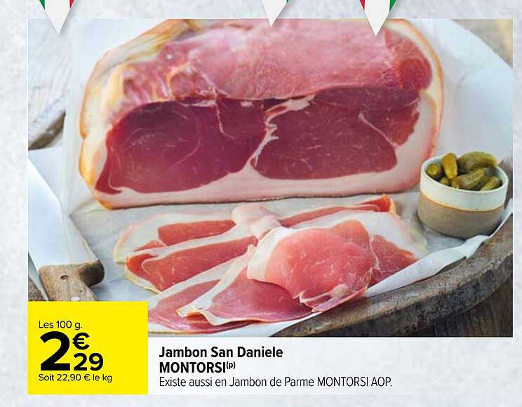 jambon san daniele montorsi