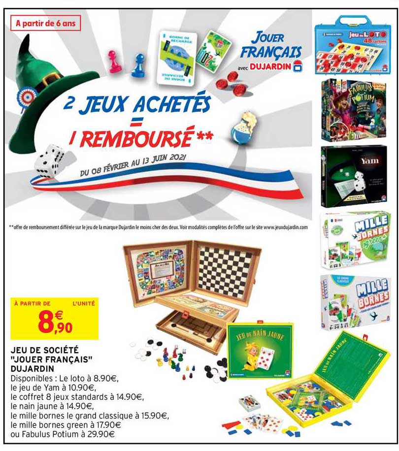Jeu De Société "fouer Français" Du Jardin