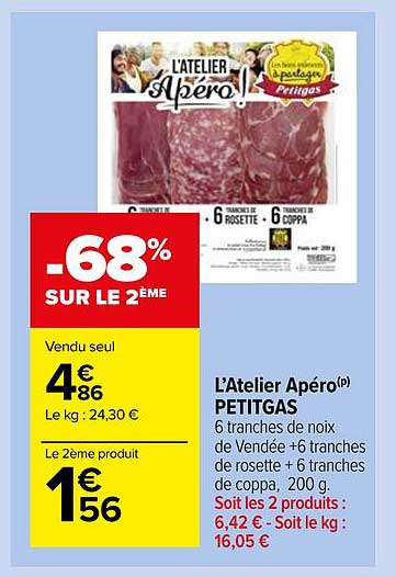 l'atelier apéro petitgas