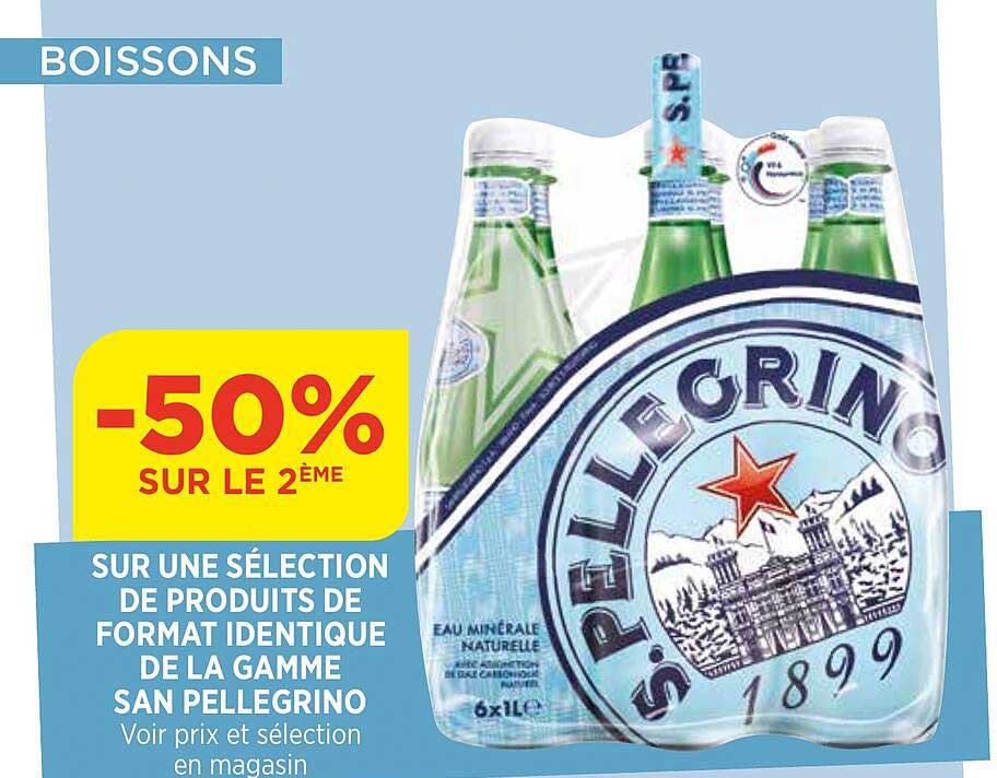 la gamme san pellegrino
