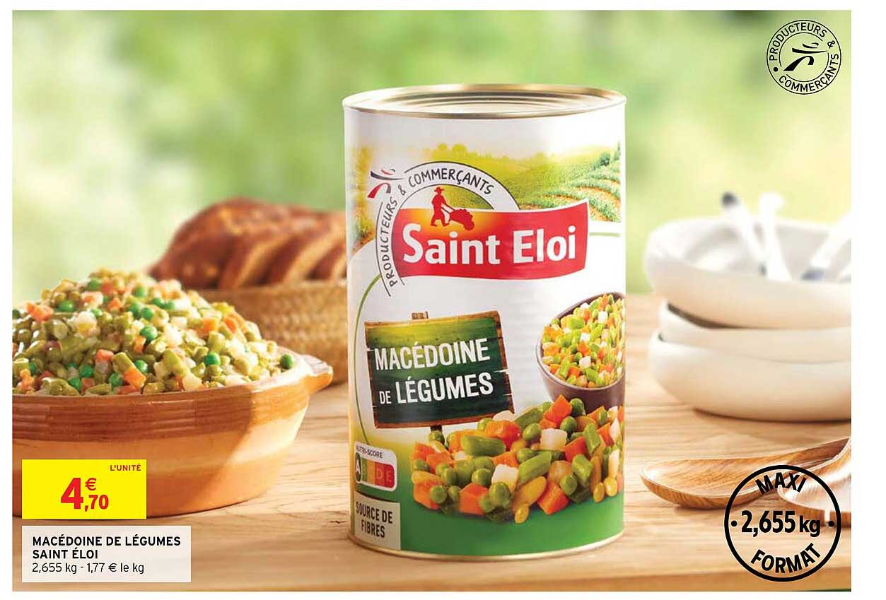 macédoine de légumes saint éloi