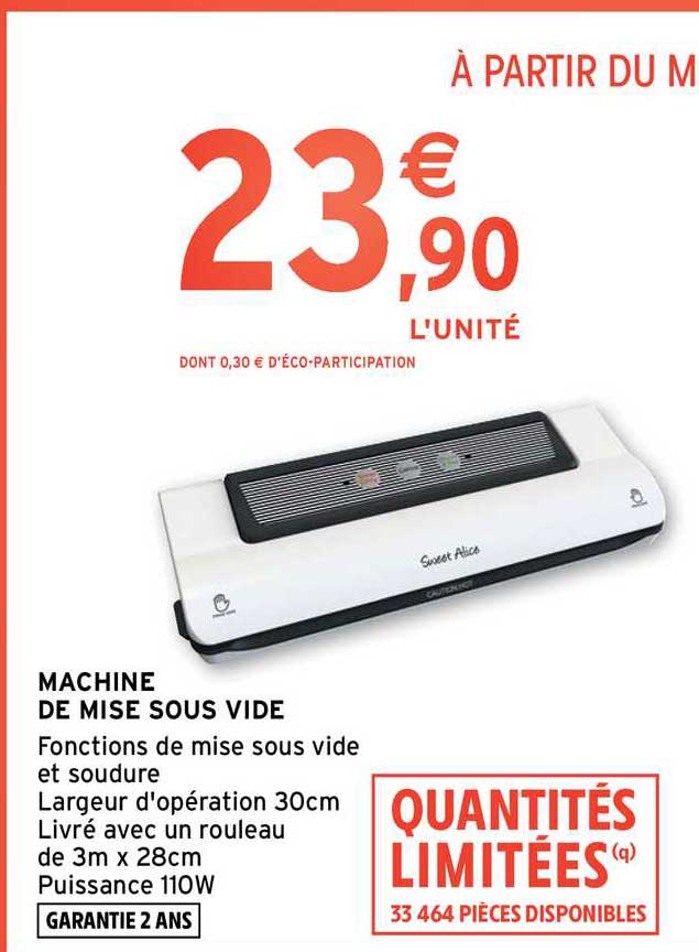 Machine De Mise Sous Vide