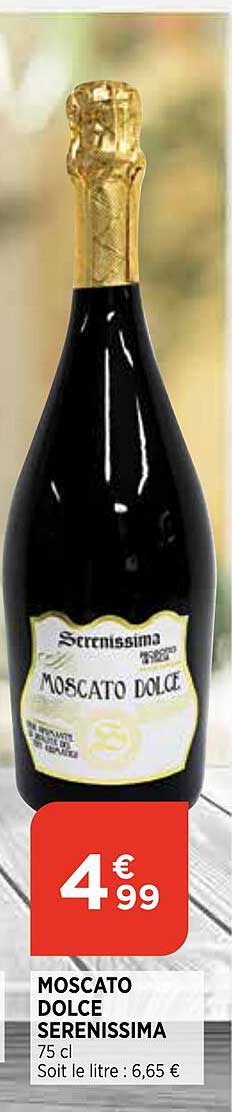 moscato dolce serenissima