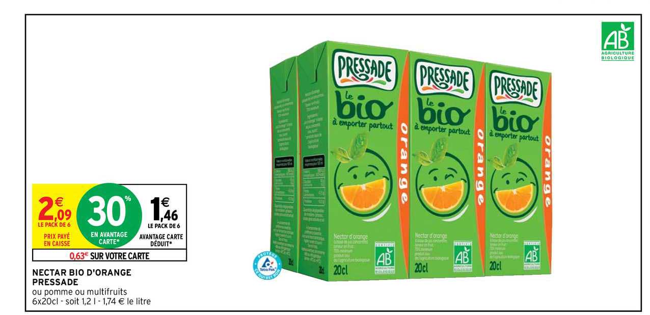 Nectar Bio D'orange Pressade