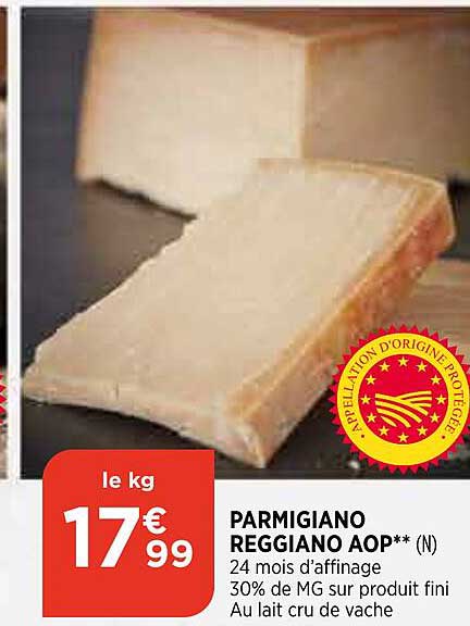 Parmigiano Reggiano Aop