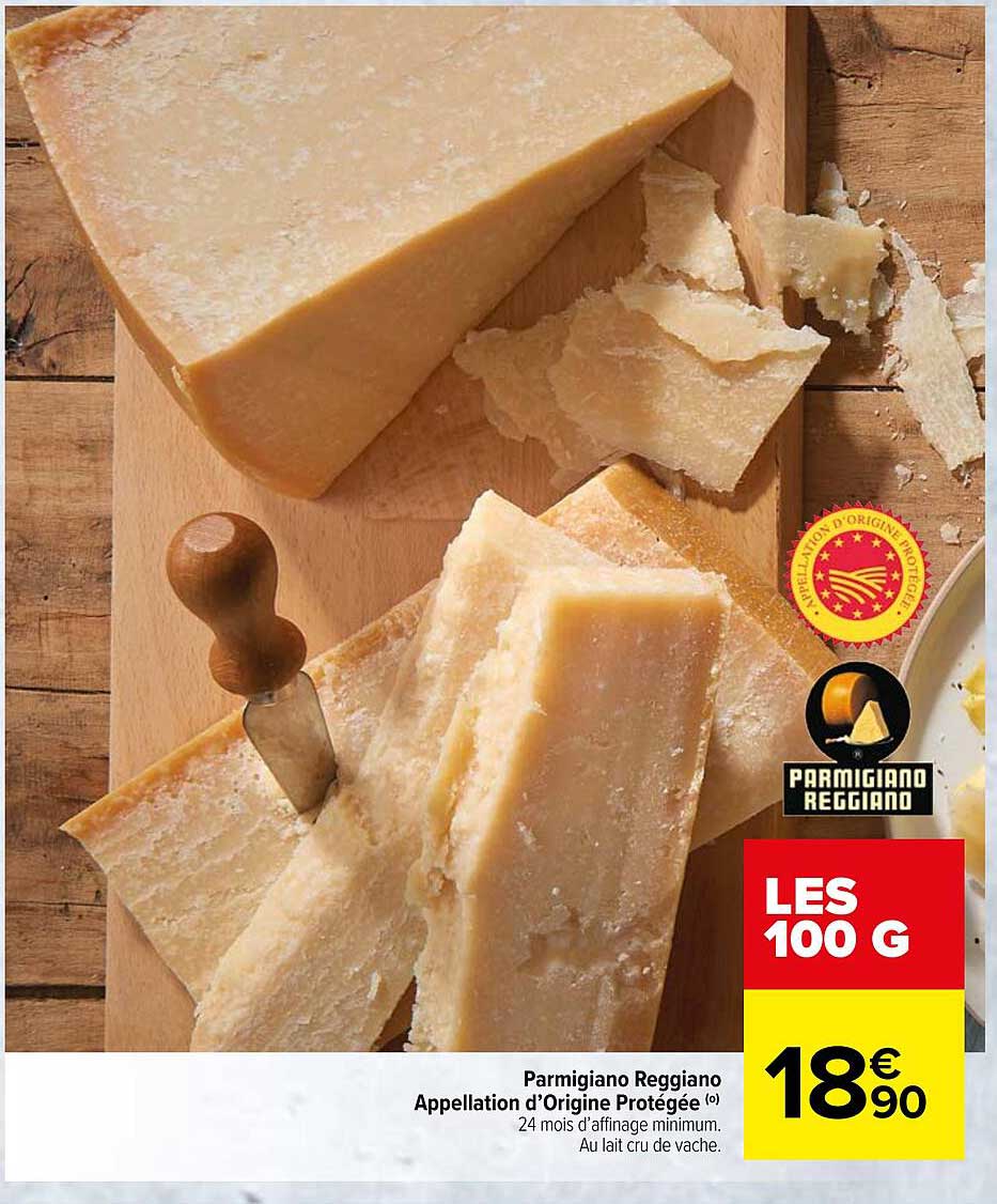 parmigiano reggiano appellation d'origine protégée