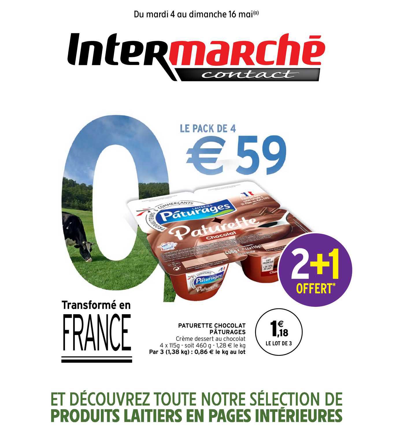 Pâturette Chocolat Pâturages