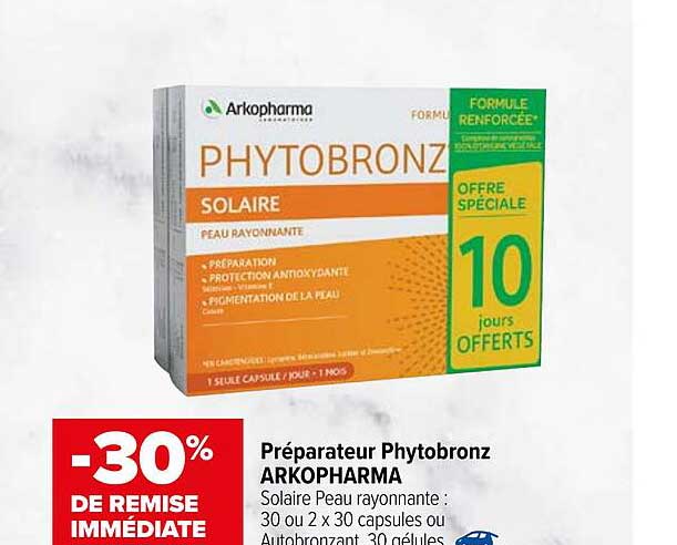 préparateur phytobronz arkopharma