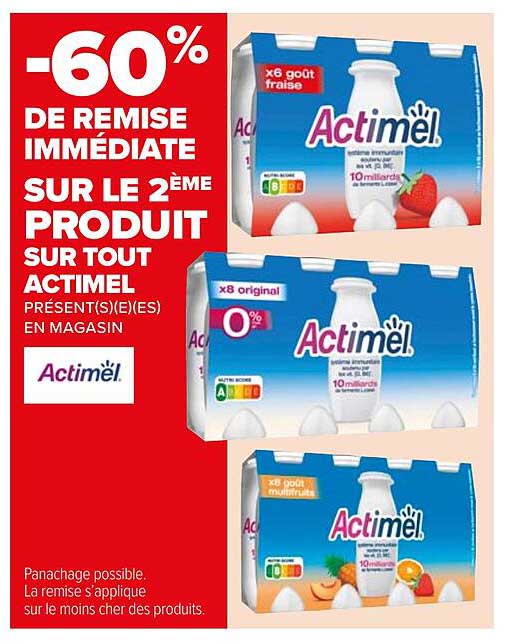 Produit Actimel