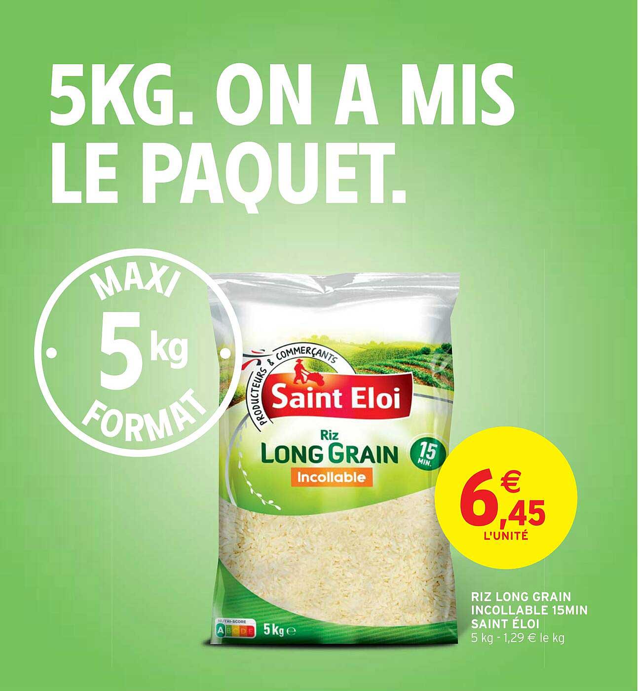 riz long grain incollable 15min saint éloi