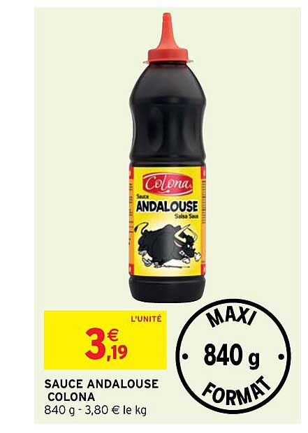 sauce andalouse colona