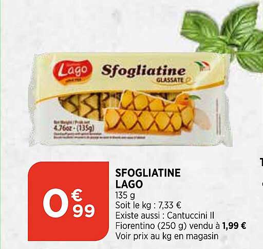 sfogliatine lago