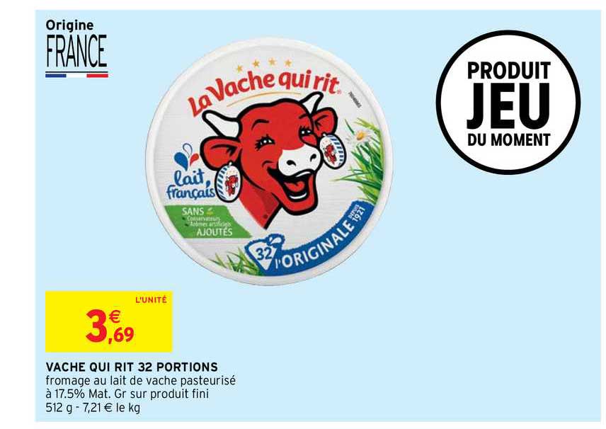 vache qui rit 32 portions