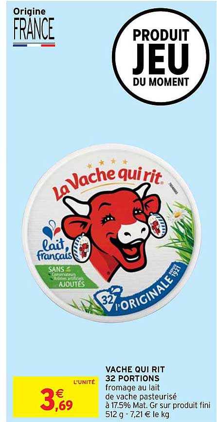 vache qui rit 32 portions