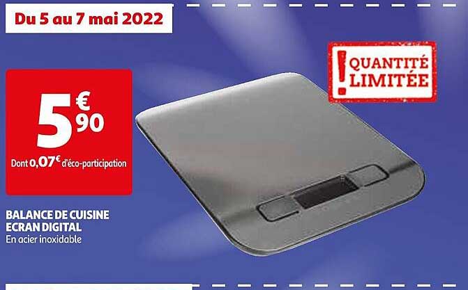 balance de cuisien ecran digital