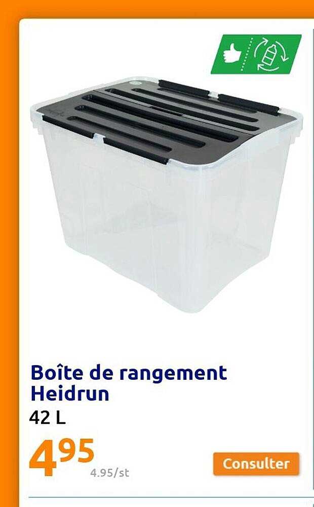 Boîte De Rangement Heidrun