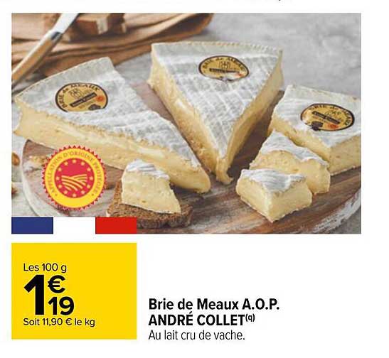 brie de meaux a.o.p. andré collet