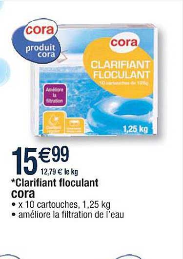 clarifiant floculant cora