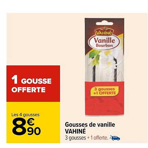 gousses de vanille vahiné