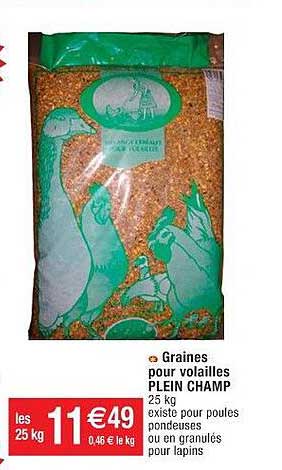 Graines Pour Volailles Plein Champ