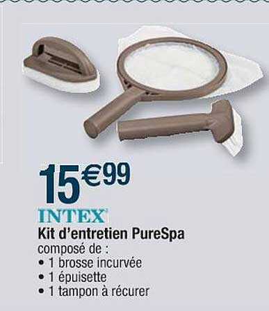 intex kit d'entretien purespa