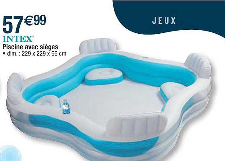 intex piscine avec sièges