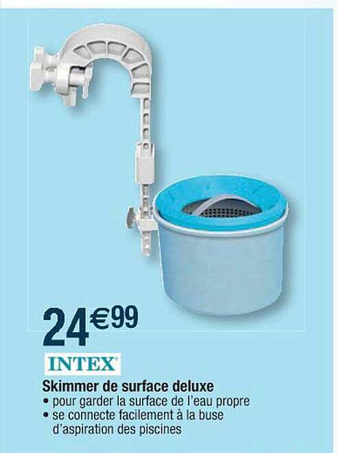 intex skimmer de surface deluxe