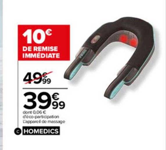 l'appareil de masasge homedics