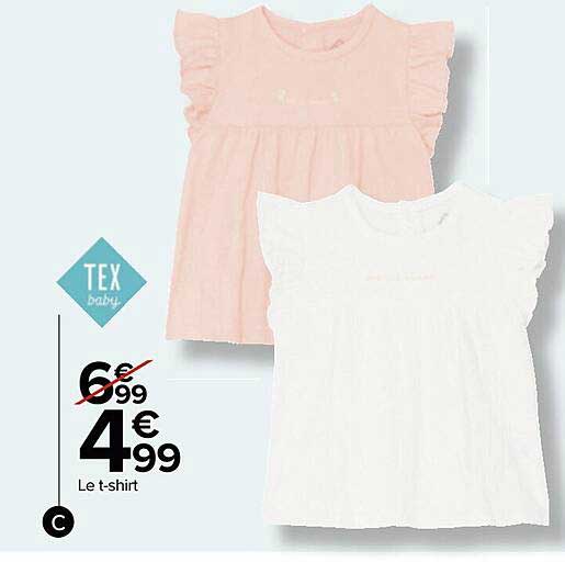 le t-shirt tex baby
