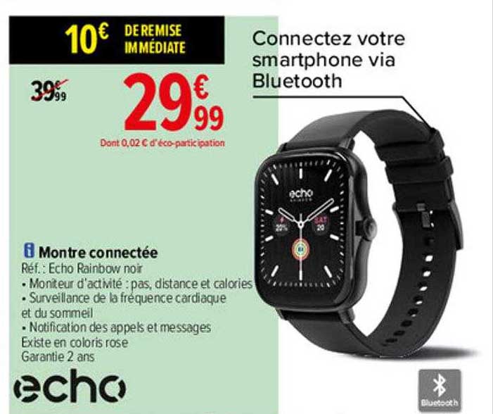 montre connectée echo
