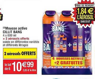 mousse active cillit bang