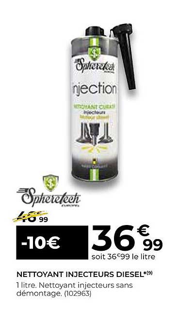 nettoyant injecteurs diesel spheretech