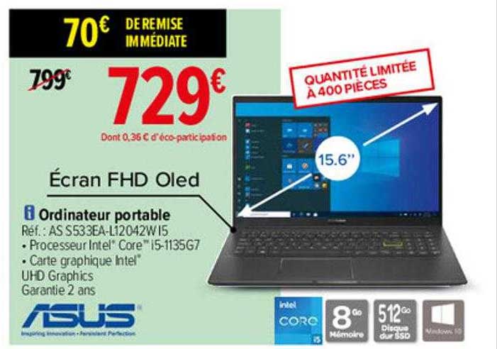 Oridnateur Portable Asus