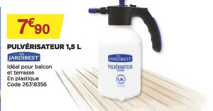 pulvérisateur 1.5 l jardibest