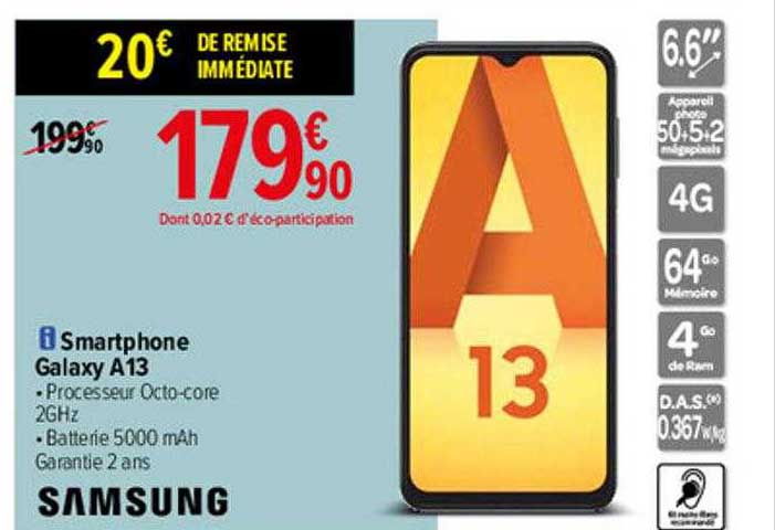 smartphone galaxy a13 samsung