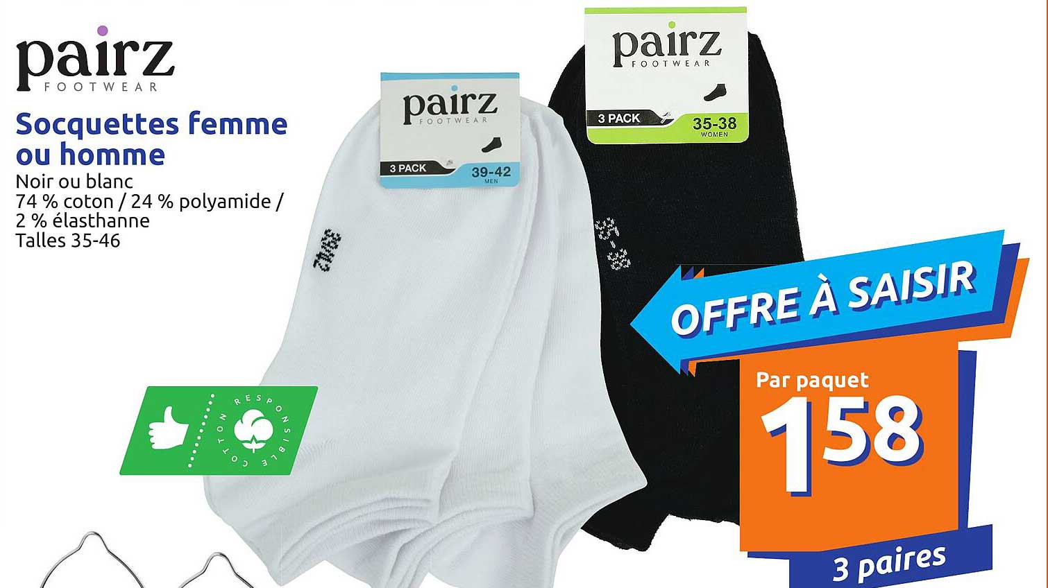 Socuquettes Femme Ou Homme