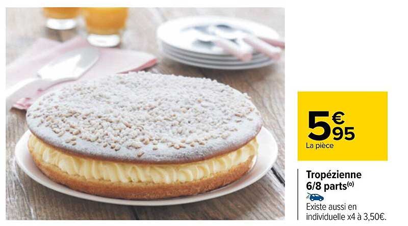 Tropézienne 6 8 Parts