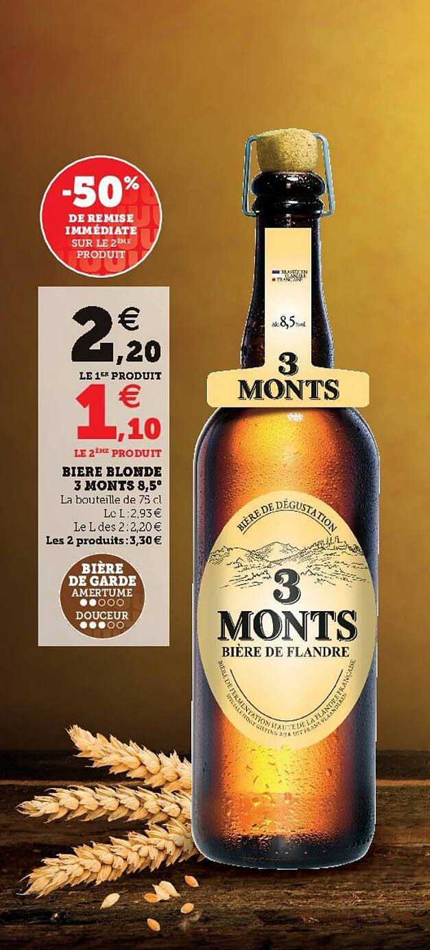 biere blonde 3 monts 8,5