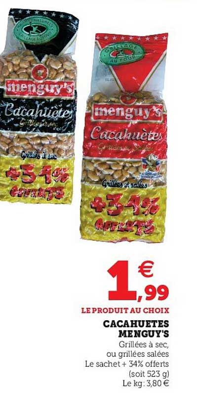 Cacahuetes Menguy's