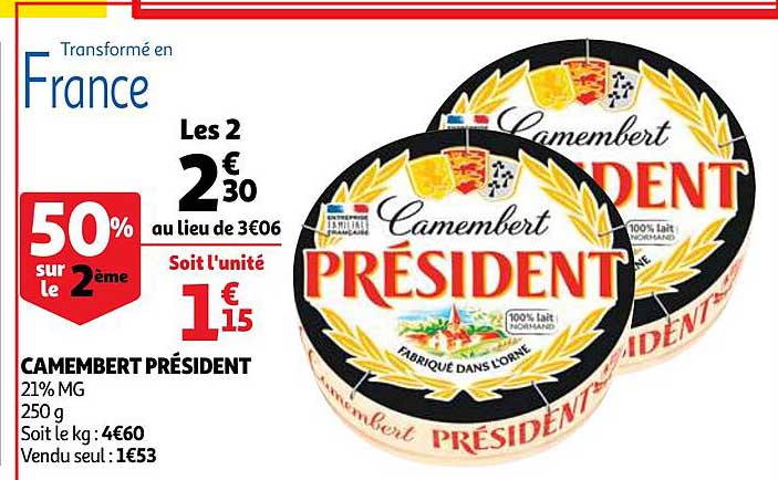 Camembert PrÉsident